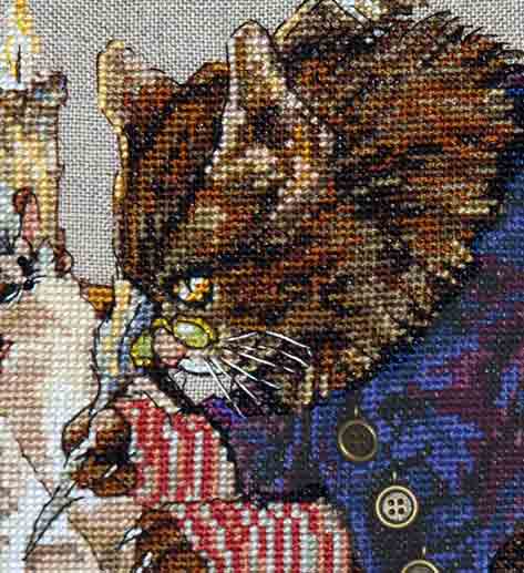 Catligrapher 103-P001 K Counted Cross Stitch Kit