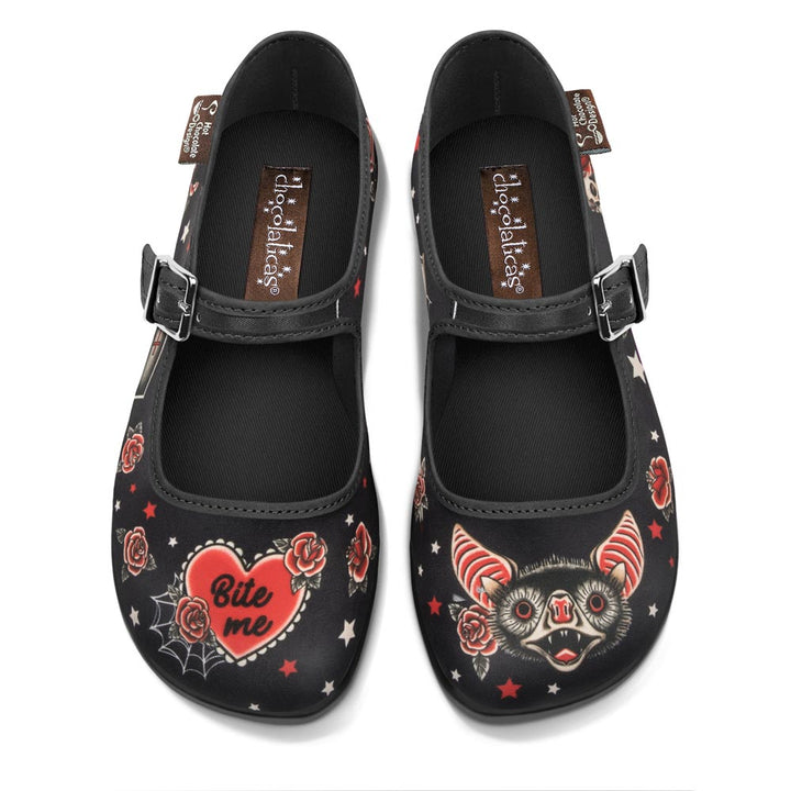 Dark Tattoo Women's Mary Jane Flatss