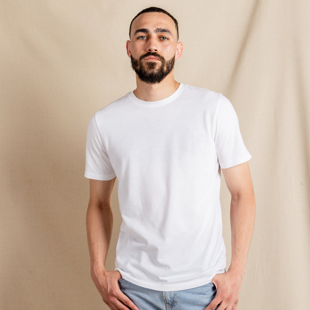 The Cloud 9 | White Everyman™ T Shirt