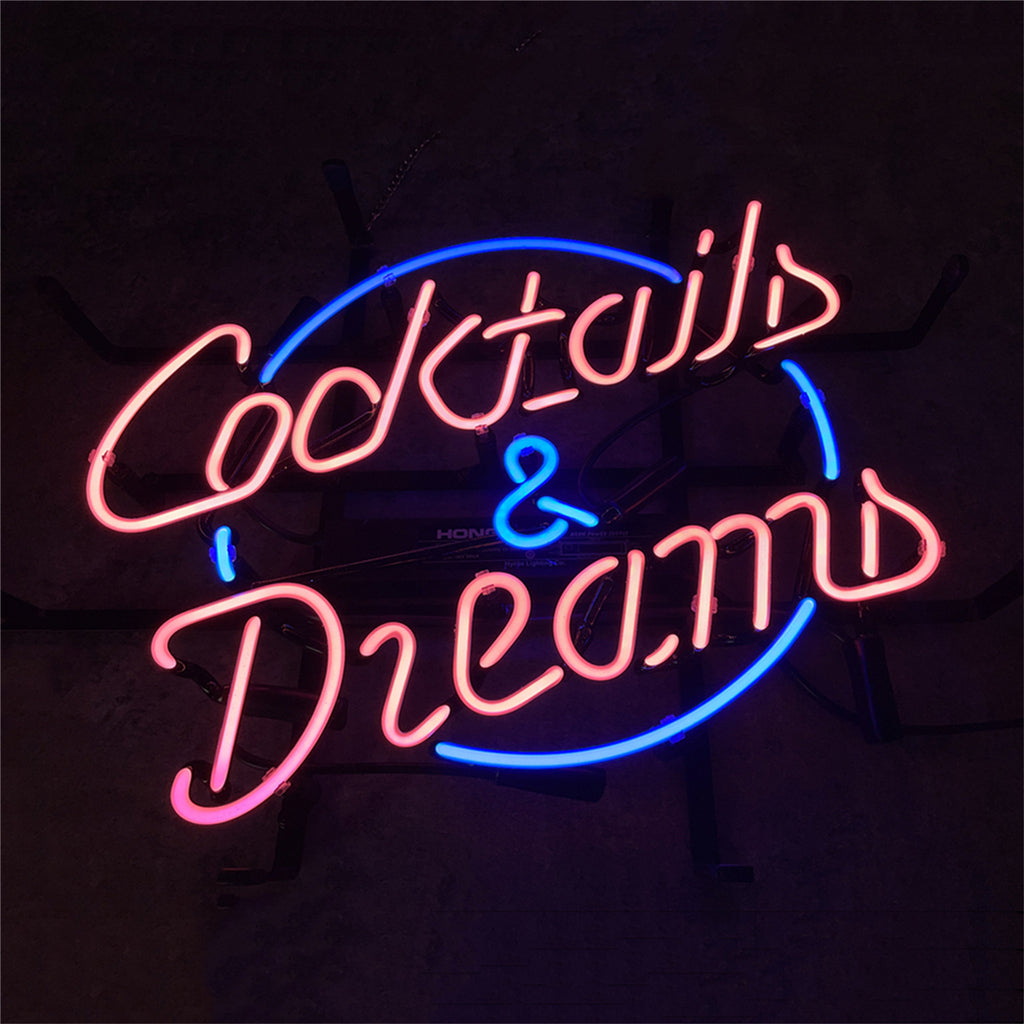 Cocktails & Dreams Neon Signs Light
