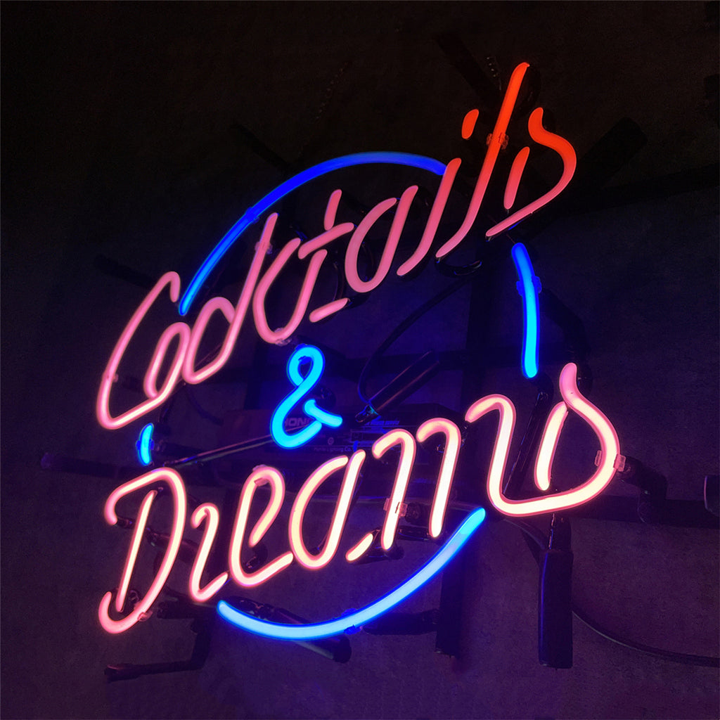Cocktails & Dreams Neon Signs Light