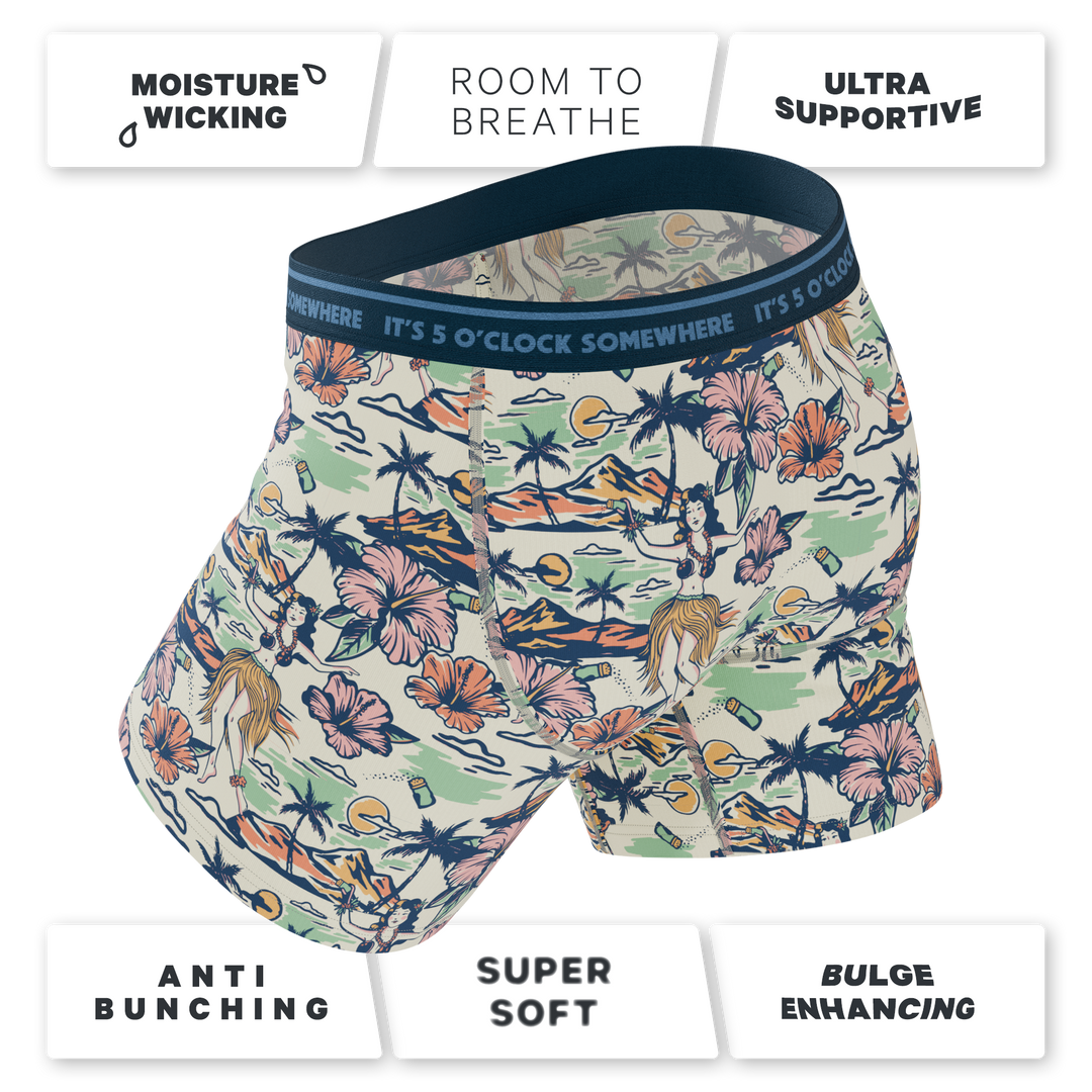 The Come Monday | Shinesty x Margaritaville® Ball Hammock® Pouch Underwear With Fly