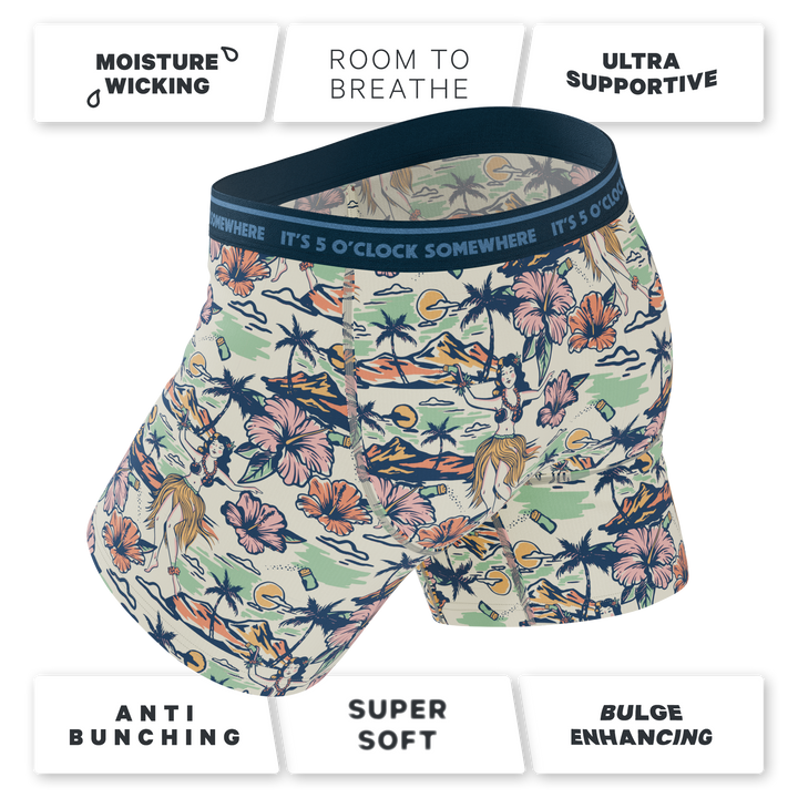 The Come Monday | Shinesty x Margaritaville® Ball Hammock® Pouch Underwear With Fly