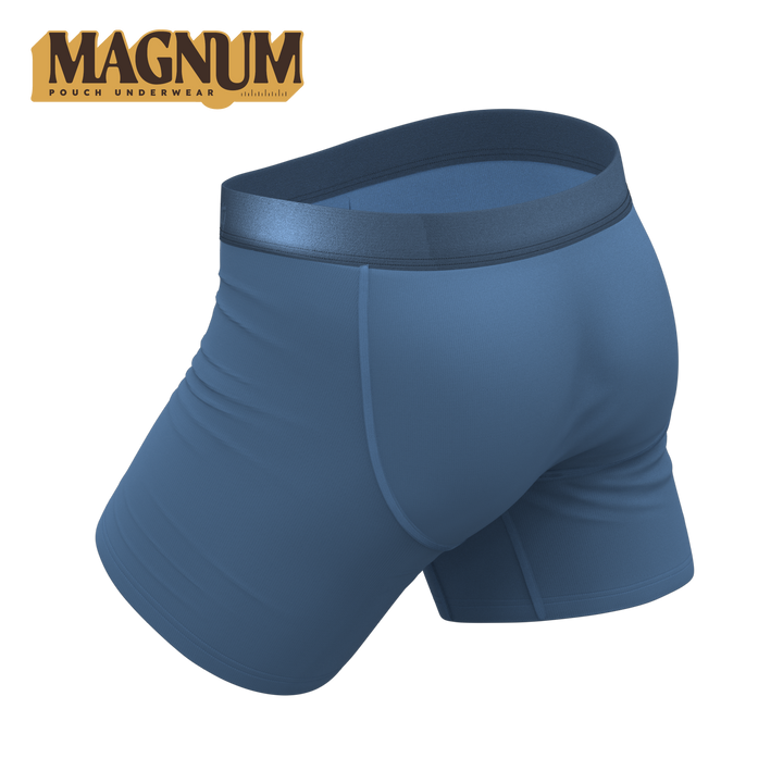 The Cool Cobalt | Slate Blue Ball Hammock® Magnum Big Pouch Underwear