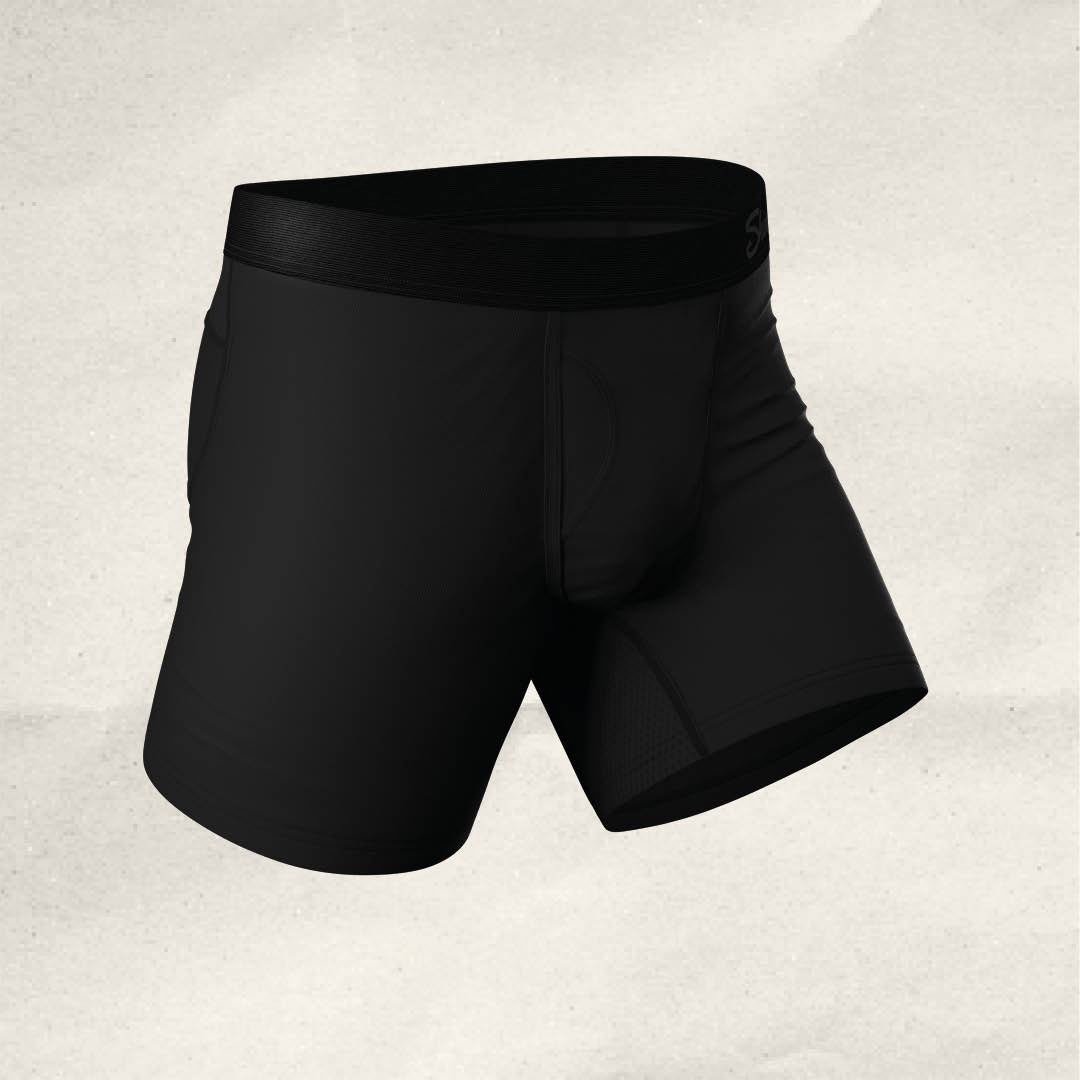The Threat Level Midnight | Black paradICE™ Cooling Ball Hammock® Underwear