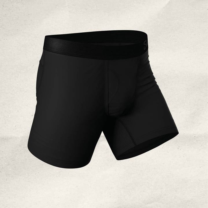 The Threat Level Midnight | Black paradICE™ Cooling Ball Hammock® Underwear