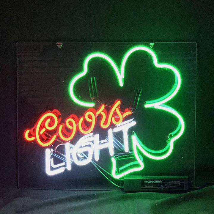 Coors Light Clover Neon Signs Light