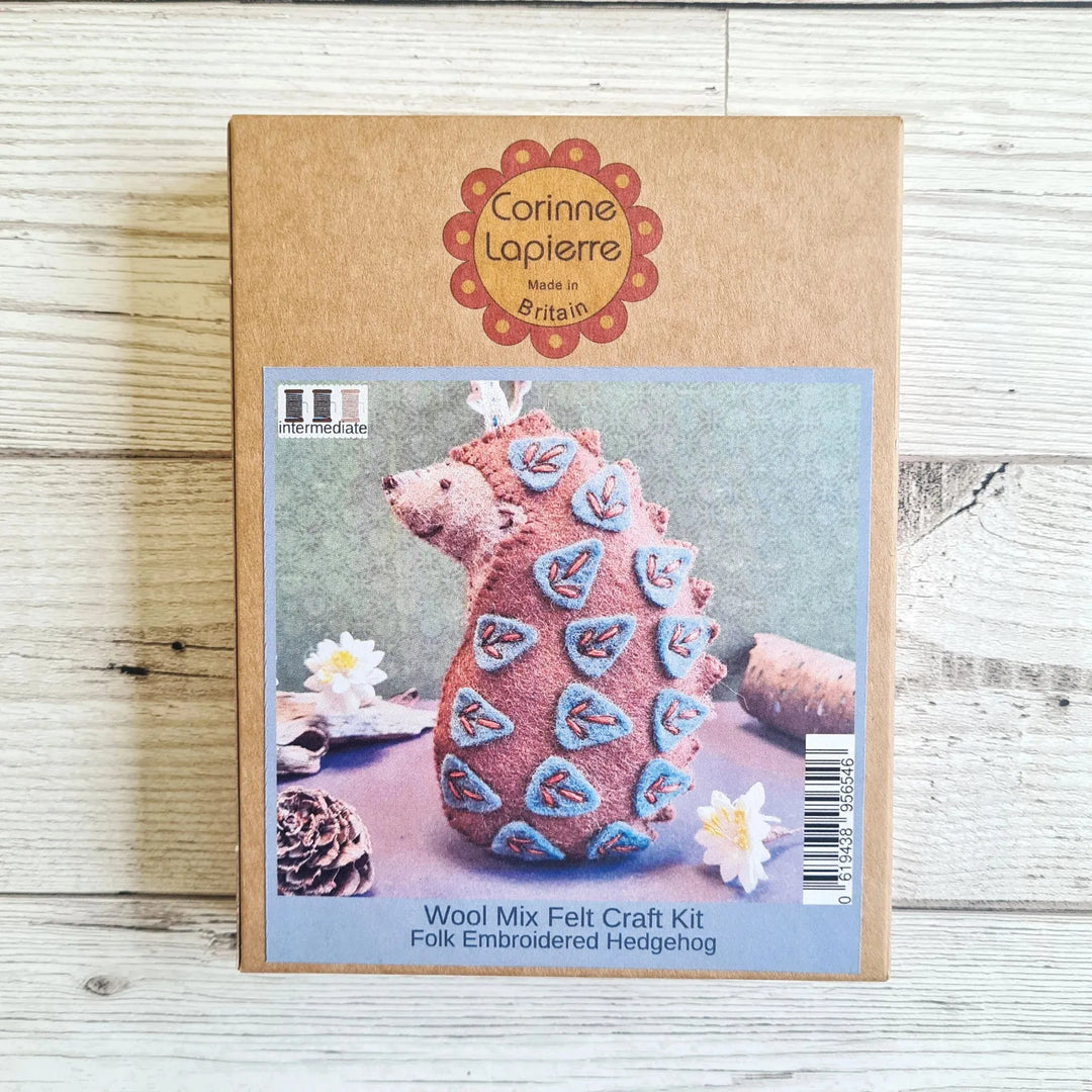 Folk Hedgehog from Felt Craft Kit MKFHD1F