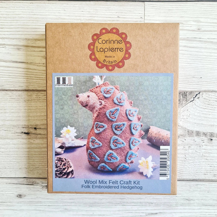 Folk Hedgehog from Felt Craft Kit MKFHD1F