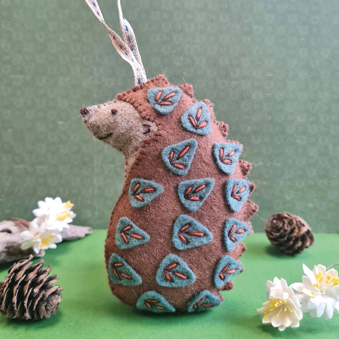 Folk Hedgehog from Felt Craft Kit MKFHD1F