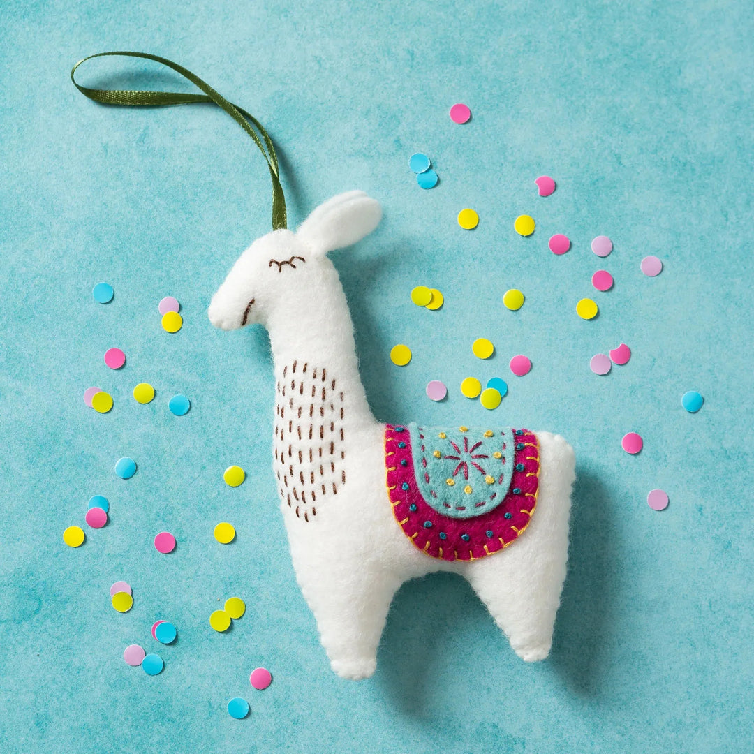 Llama from Felt Craft Kit  MKLAM1F