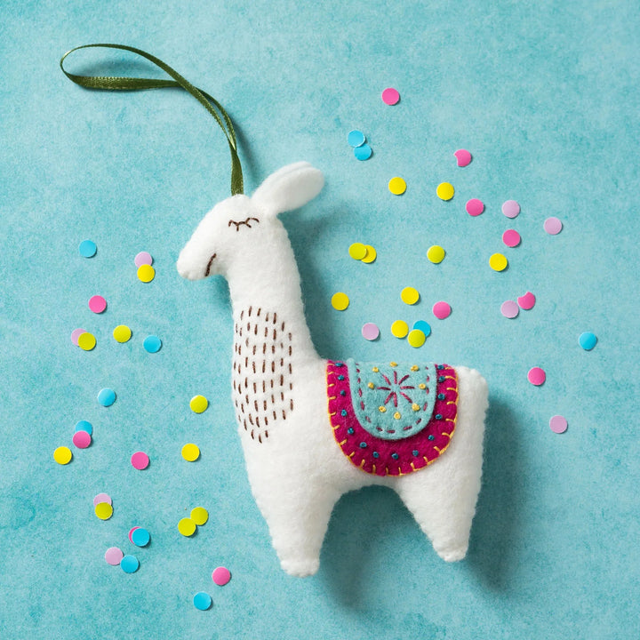 Llama from Felt Craft Kit  MKLAM1F