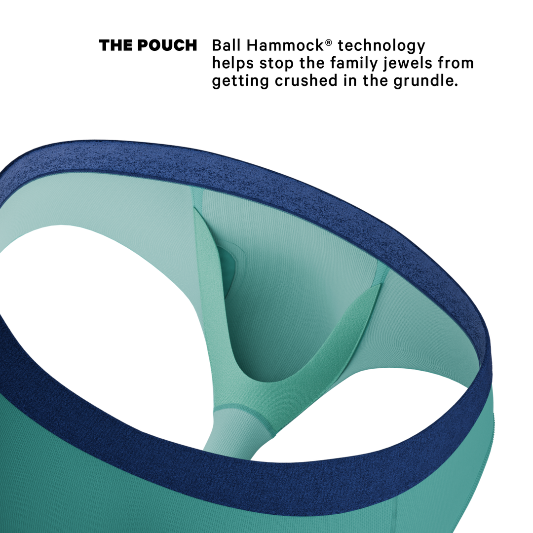 The Curacao | Teal Ball Hammock® Pouch Underwear Briefs