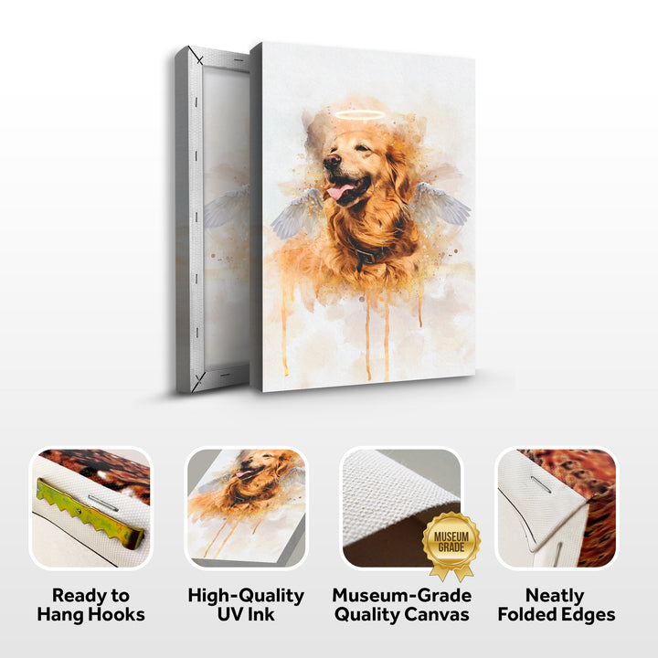 Custom Dog Watercolor Portrait