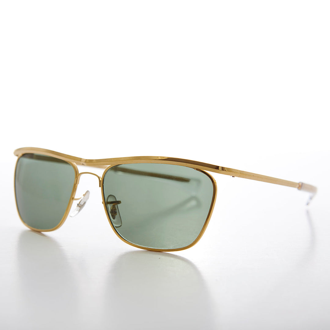 80s Biker Sunglass Glass Lens - Darian