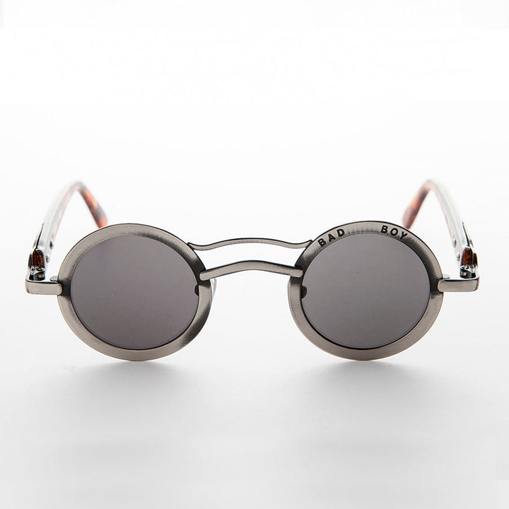 Round Circle Bad Boy Vintage Sunglass - Dean