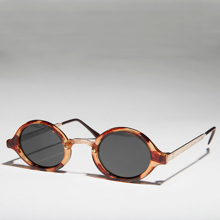 Art Deco Oval Vintage Sunglasses - Degas