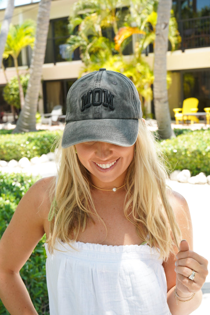 Mom - Black Dad Cap