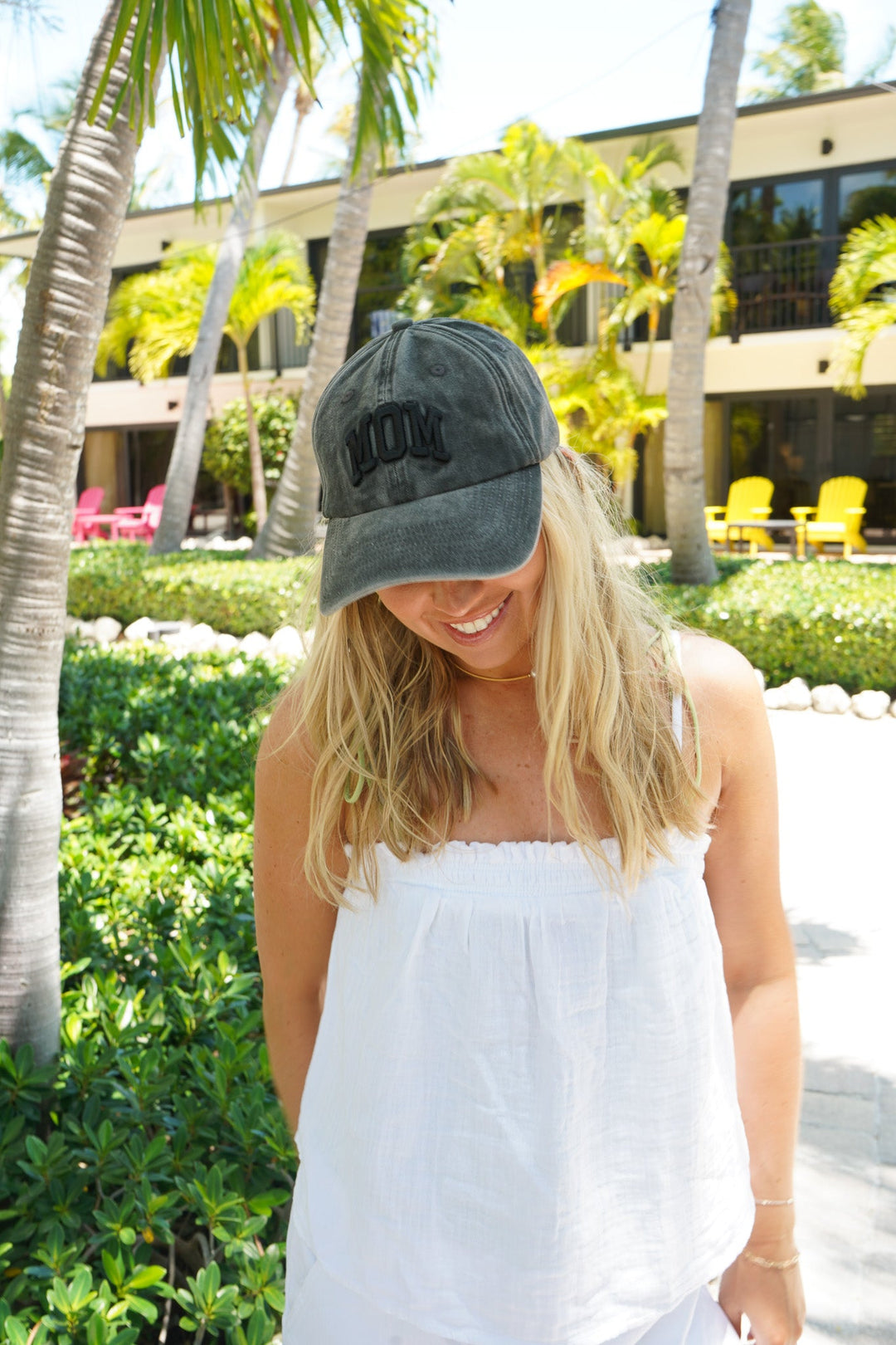 Mom - Black Dad Cap