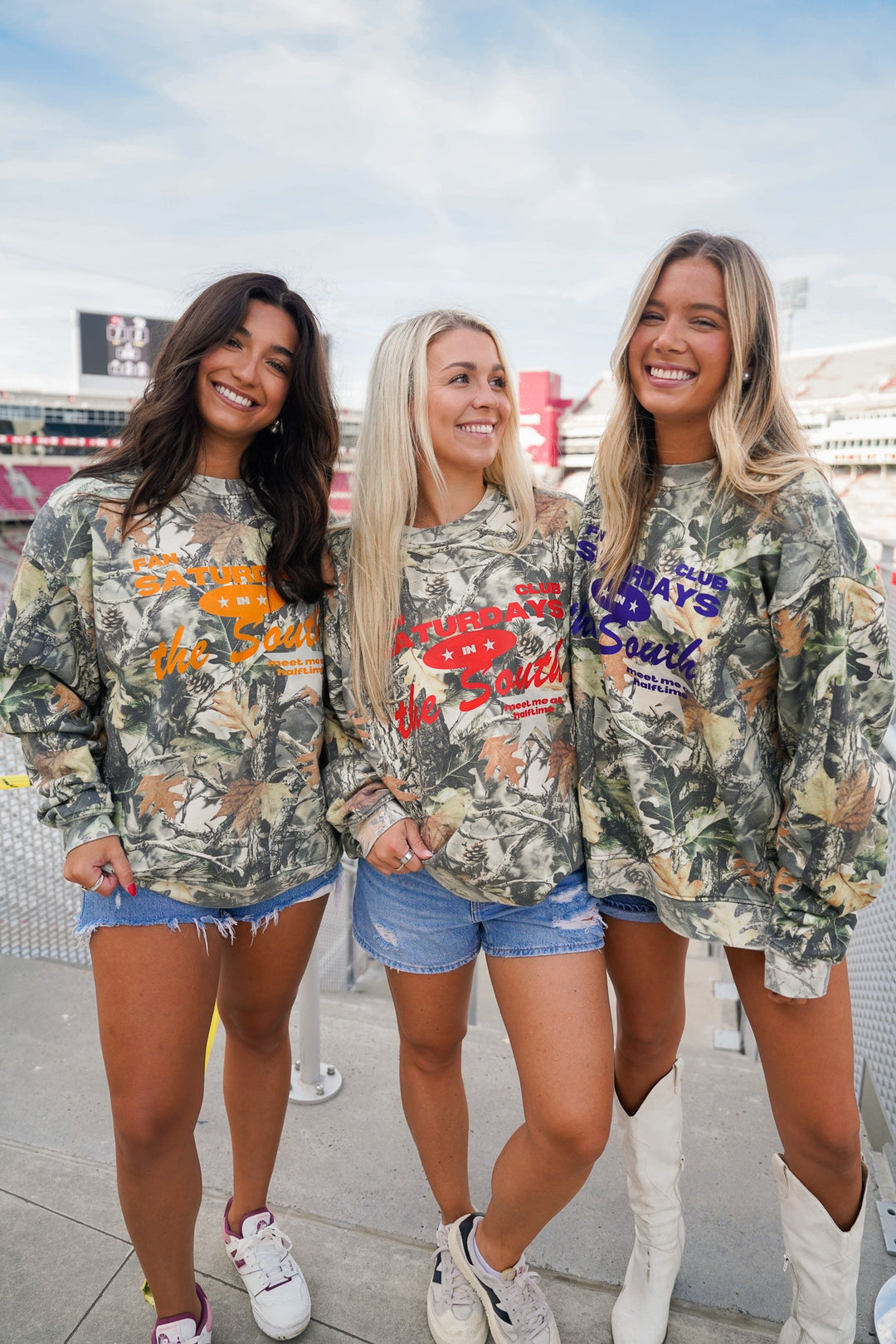 Saturdays in the South - Crewneck Sweatshirt