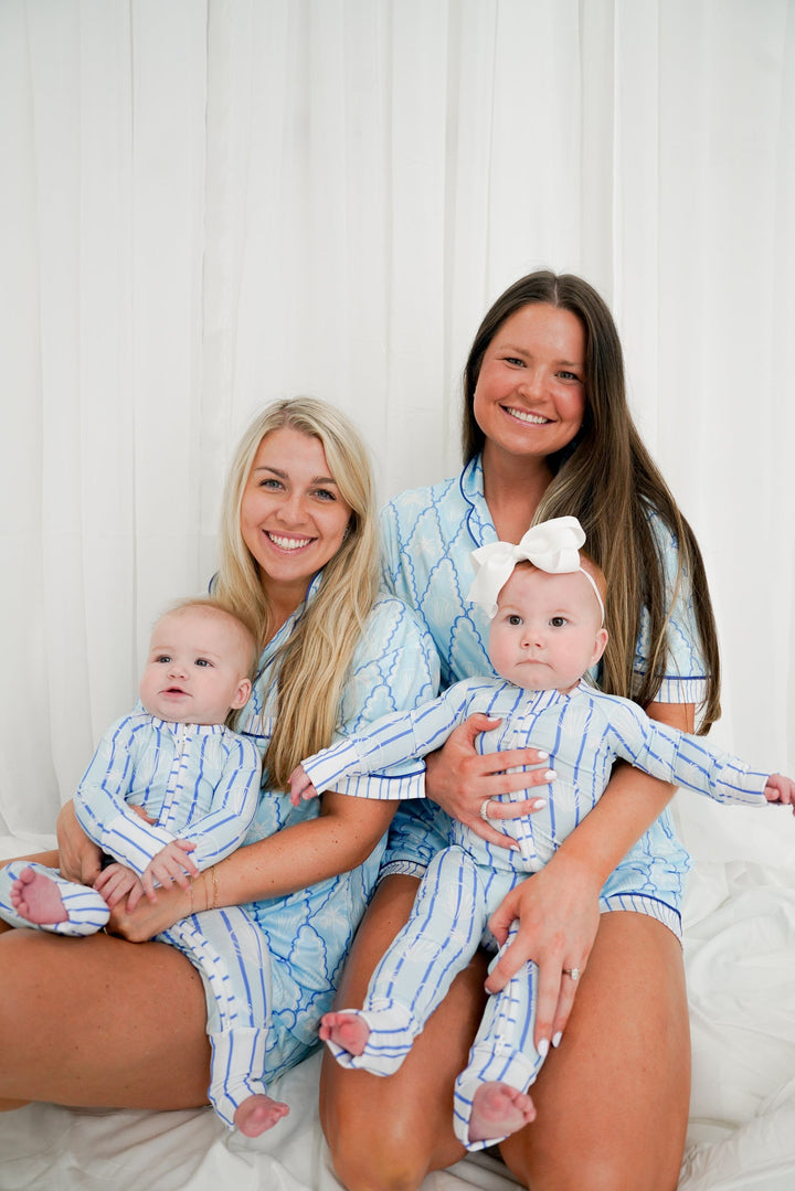 Blue Palms - Bamboo Sleeper