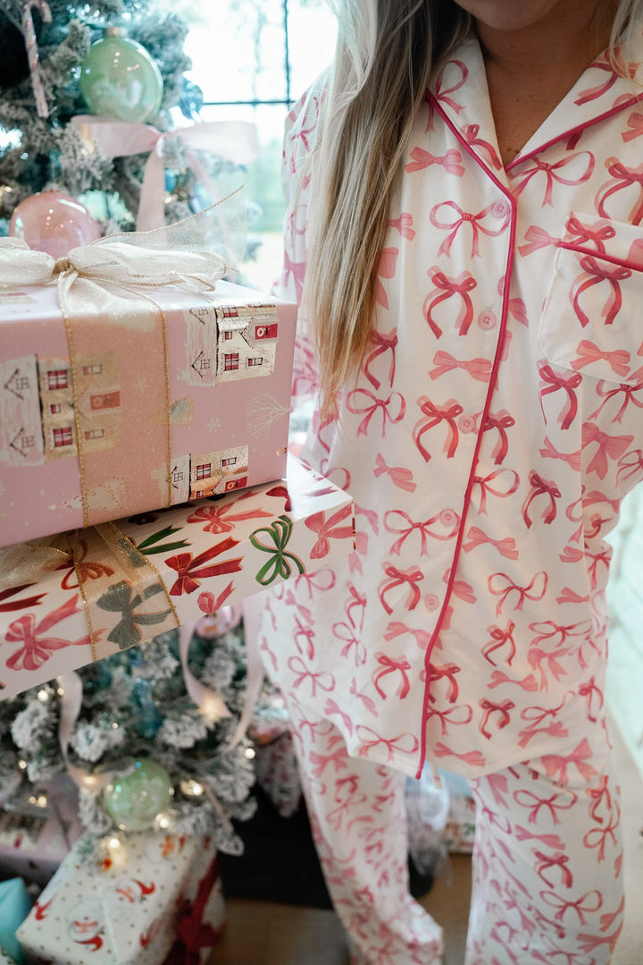 Bows Pajama Set