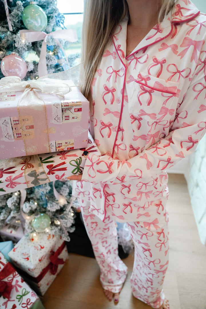 Bows Pajama Set