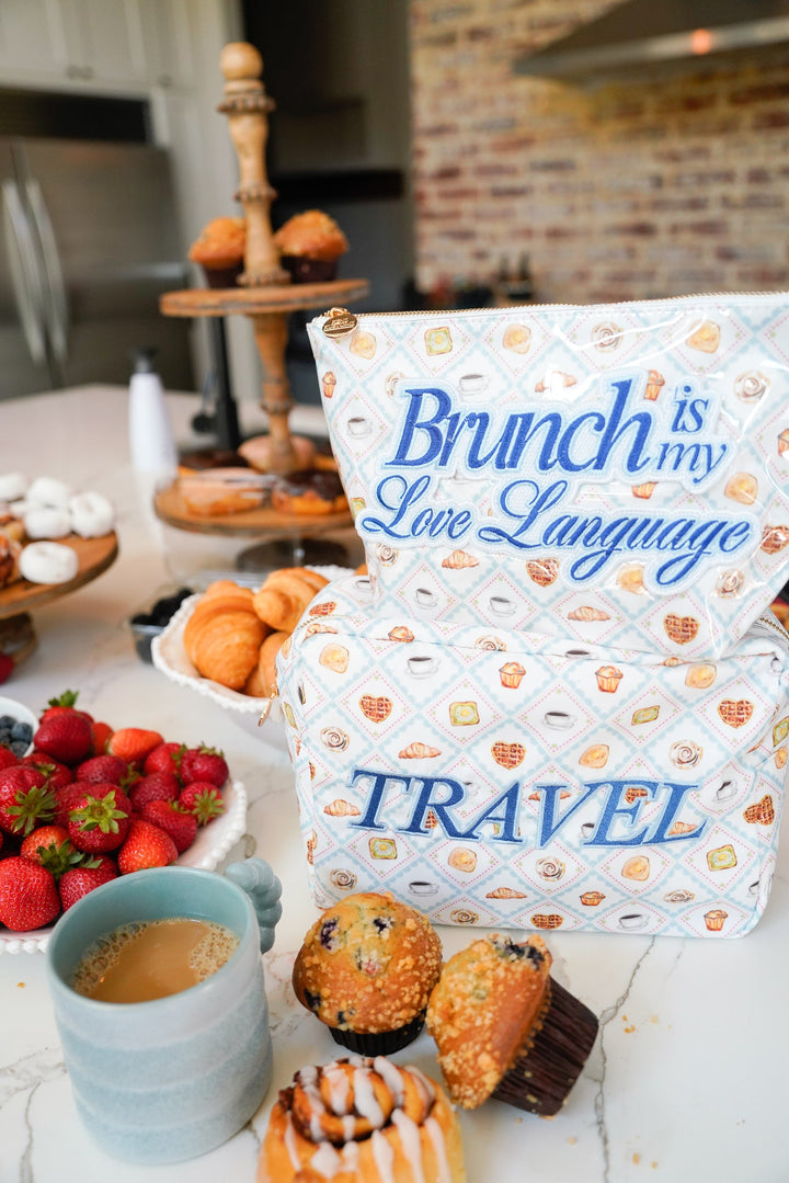 Brunch is my Love Language - Clear Coat Bag