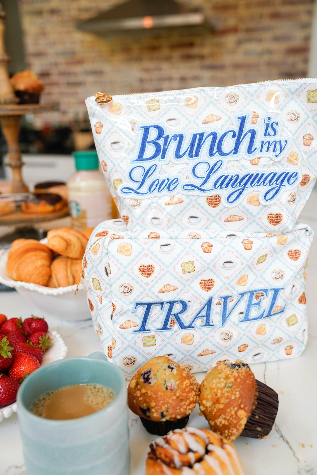 Brunch is my Love Language - Clear Coat Bag