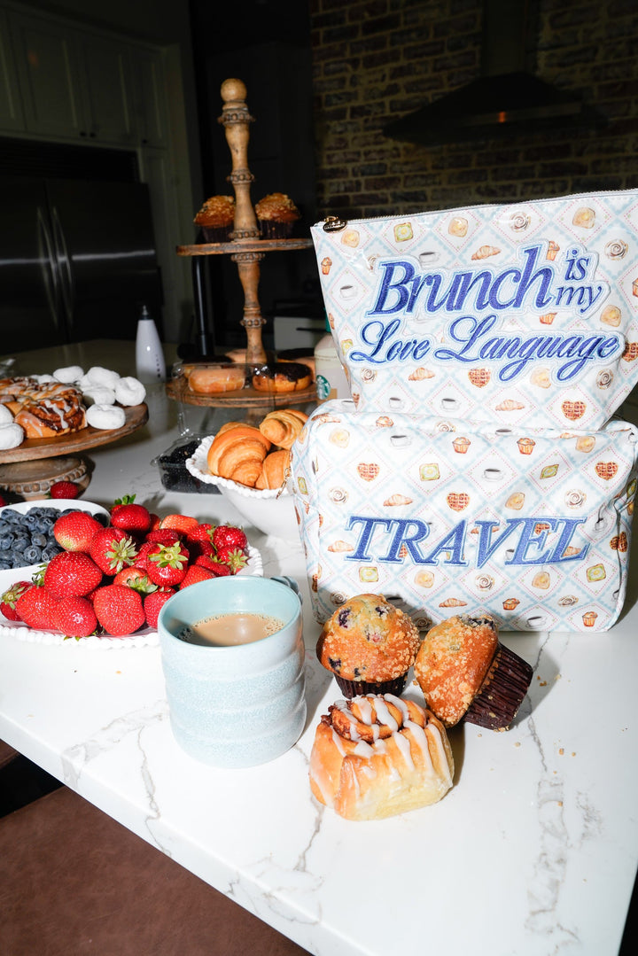 Brunch is my Love Language - Clear Coat Bag