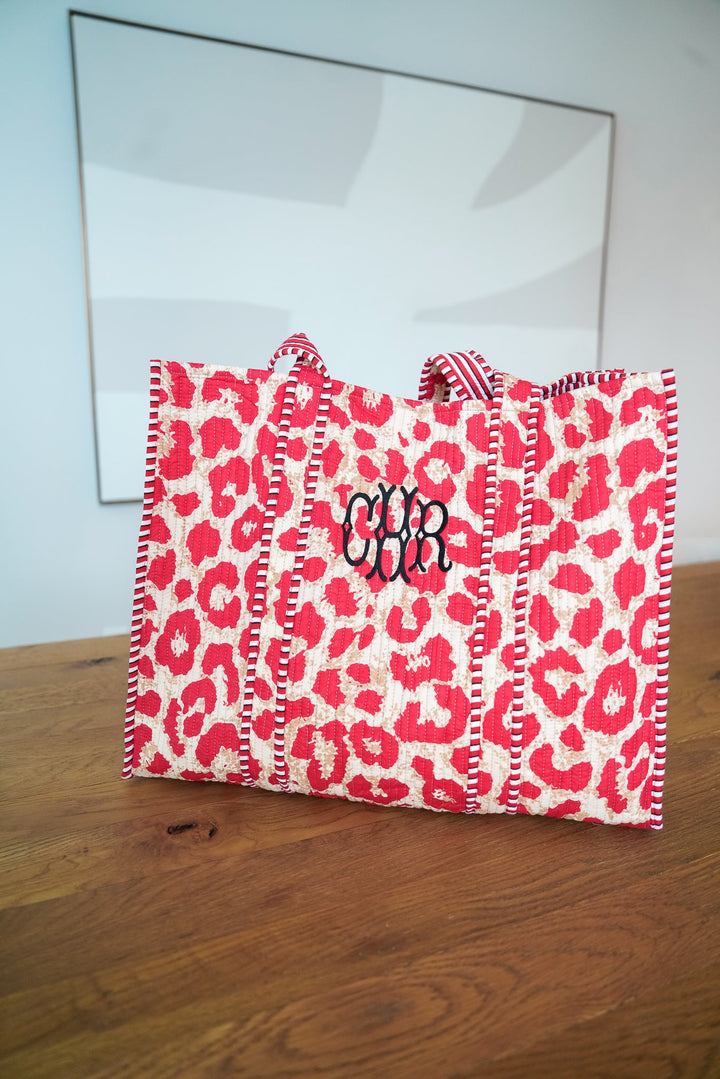 Quilted Block-Print - Leopard Collection | Customizable