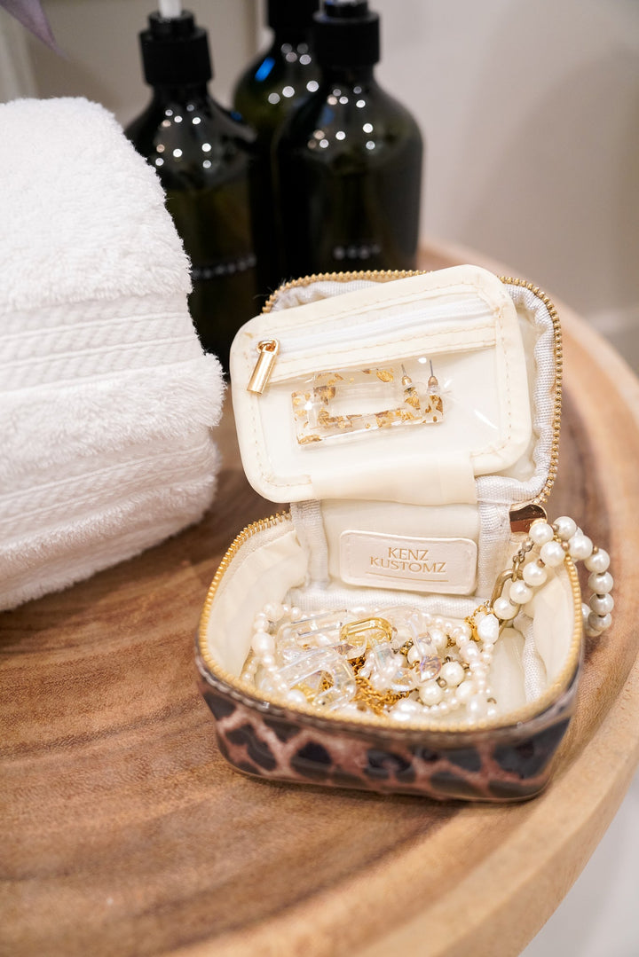 Leopard - Custom Jewelry Case - PREORDER