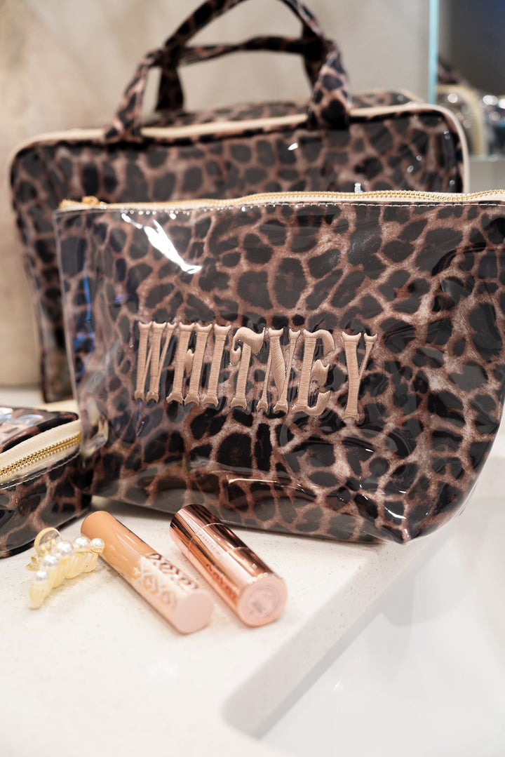 Leopard - Clear Coat Bag For Embroidery - PREORDER