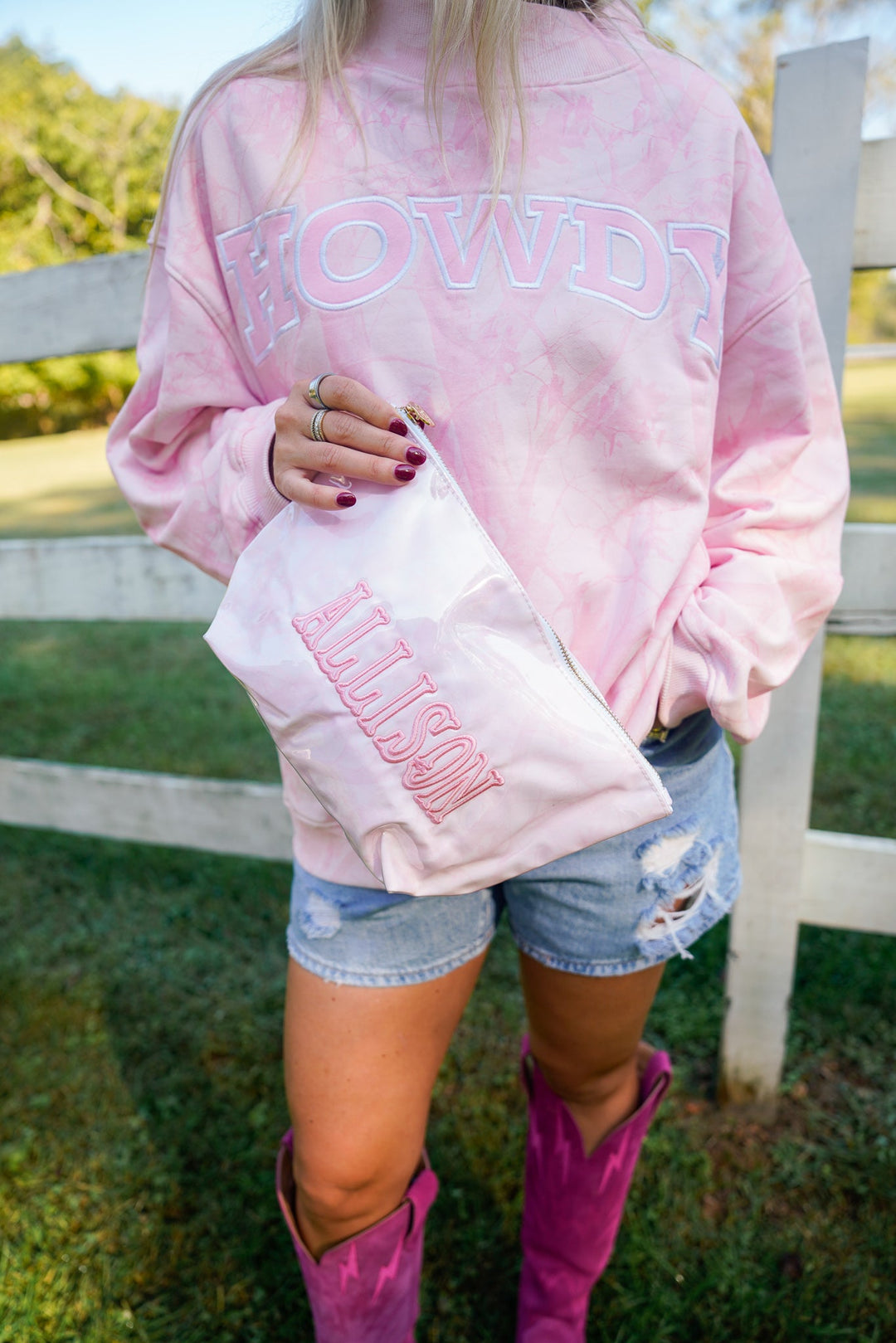 Camo - Clear Coat Bag For Embroidery