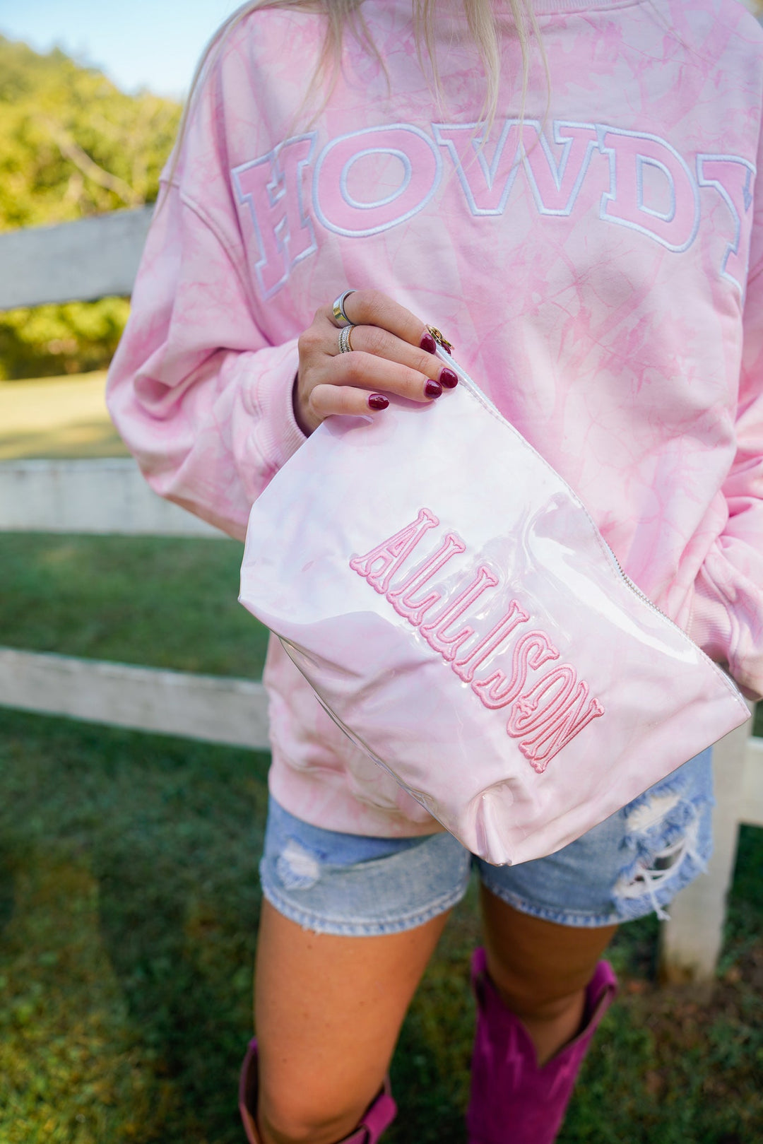 Camo - Clear Coat Bag For Embroidery