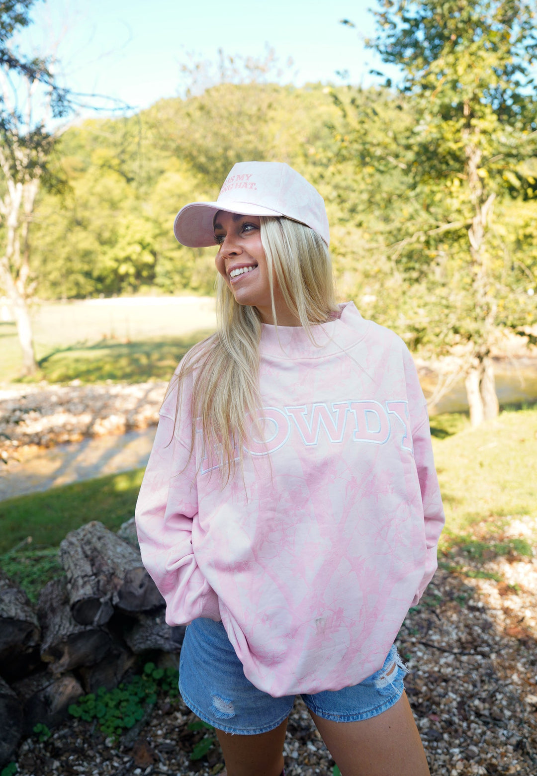 This is my Hunting Hat. - Camo Trucker Hat