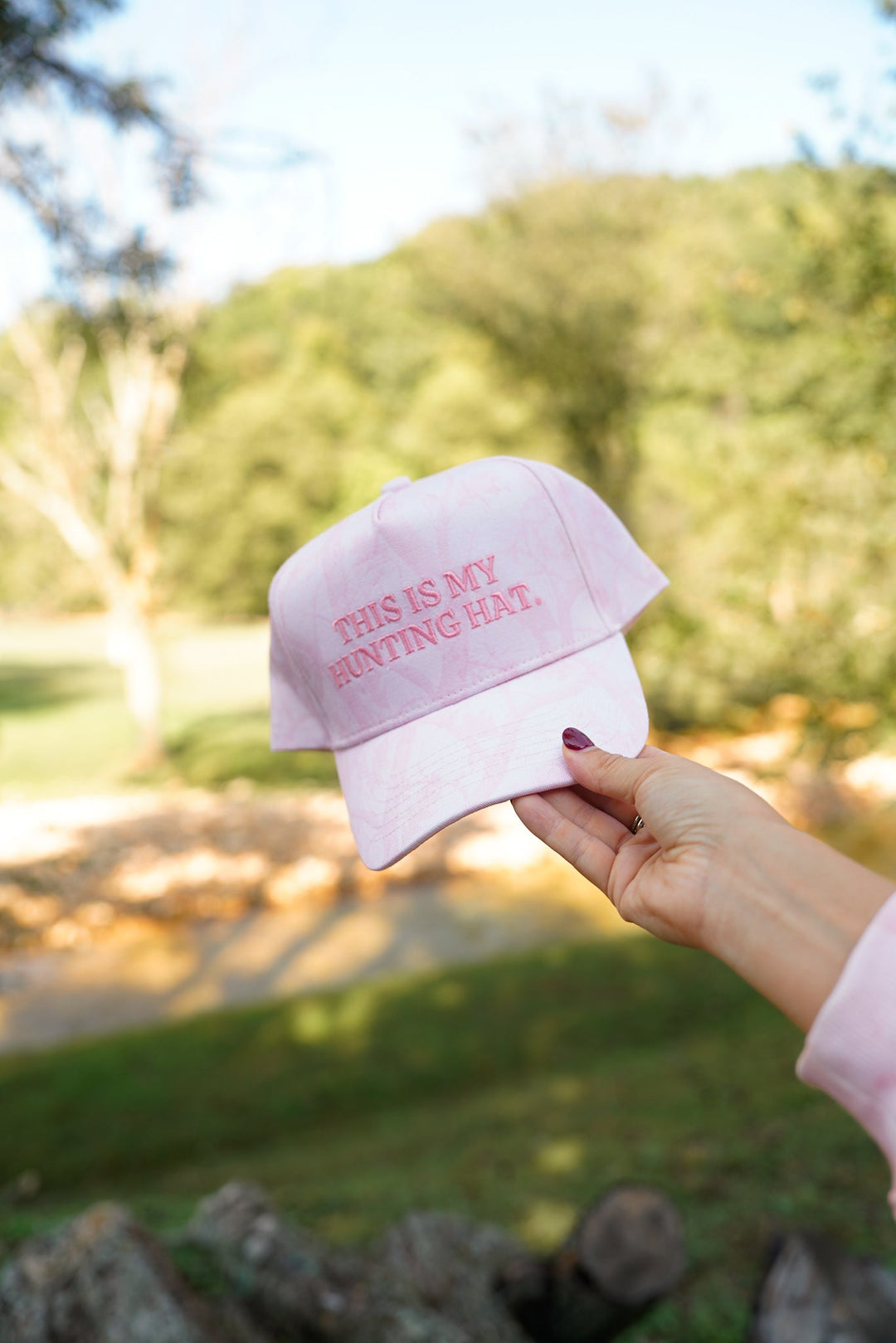 This is my Hunting Hat. - Camo Trucker Hat