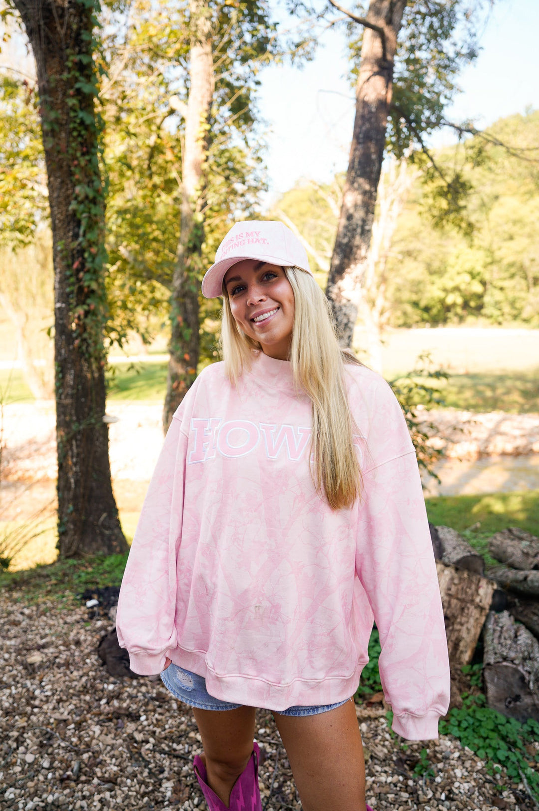 This is my Hunting Hat. - Camo Trucker Hat