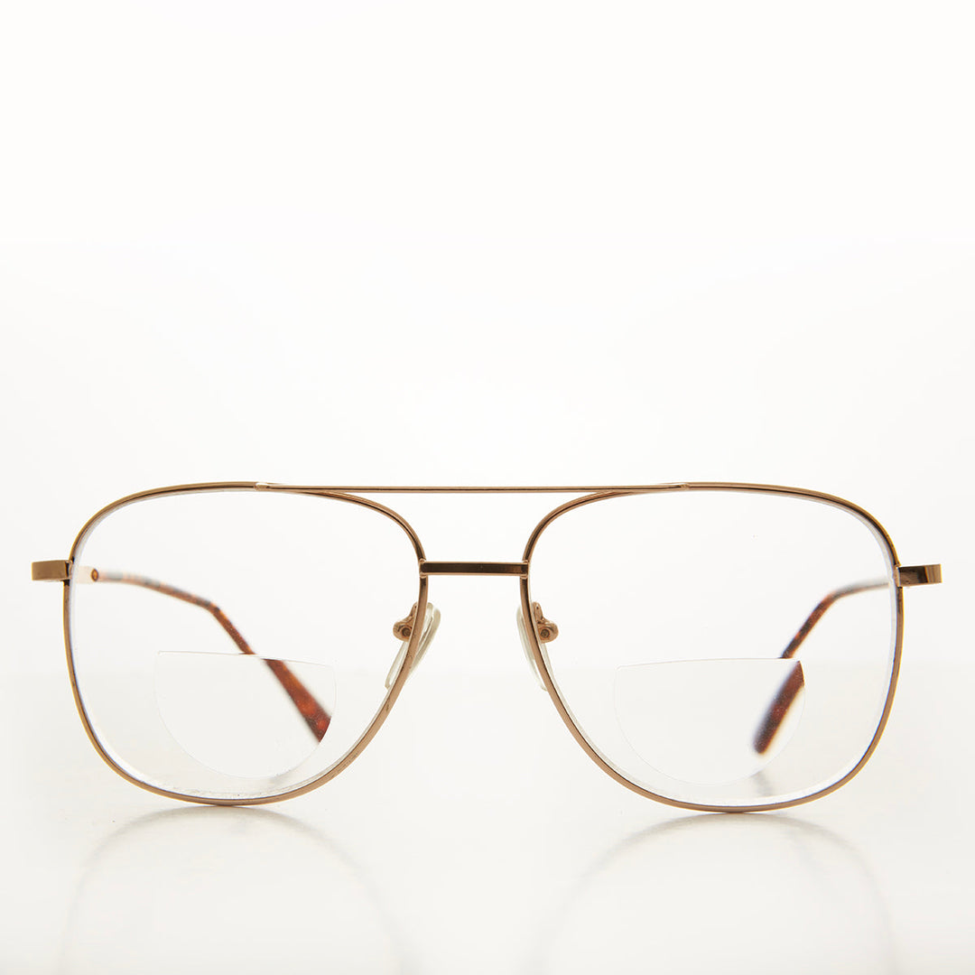 Square Bifocal Aviator Glasses - Dunham