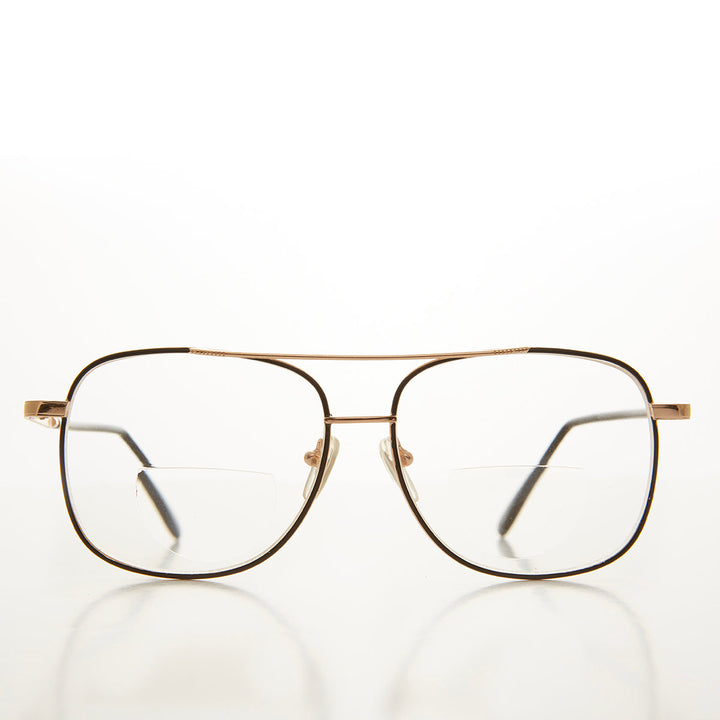 Square Bifocal Aviator Glasses - Dunham