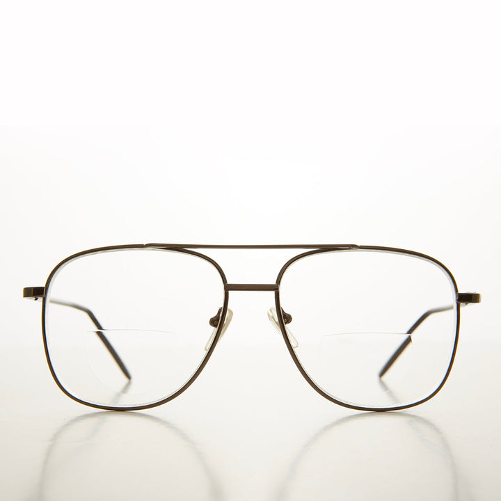 Square Bifocal Aviator Glasses - Dunham