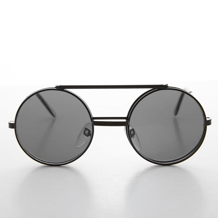 80s Vintage Round Flip Up Glasses - Dwayne
