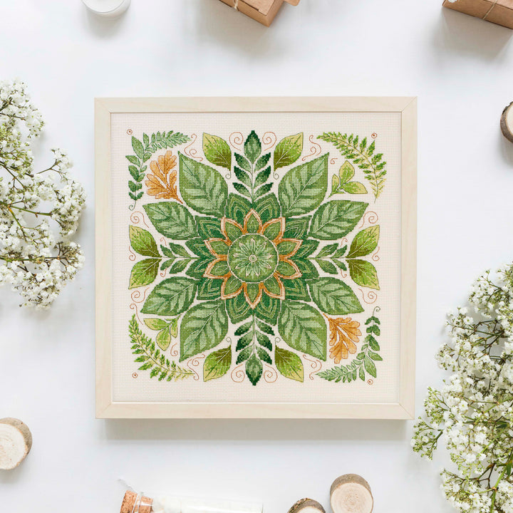 Dance of the Leaves Counted Cross-Stitch Kit by Abris Art AH-301