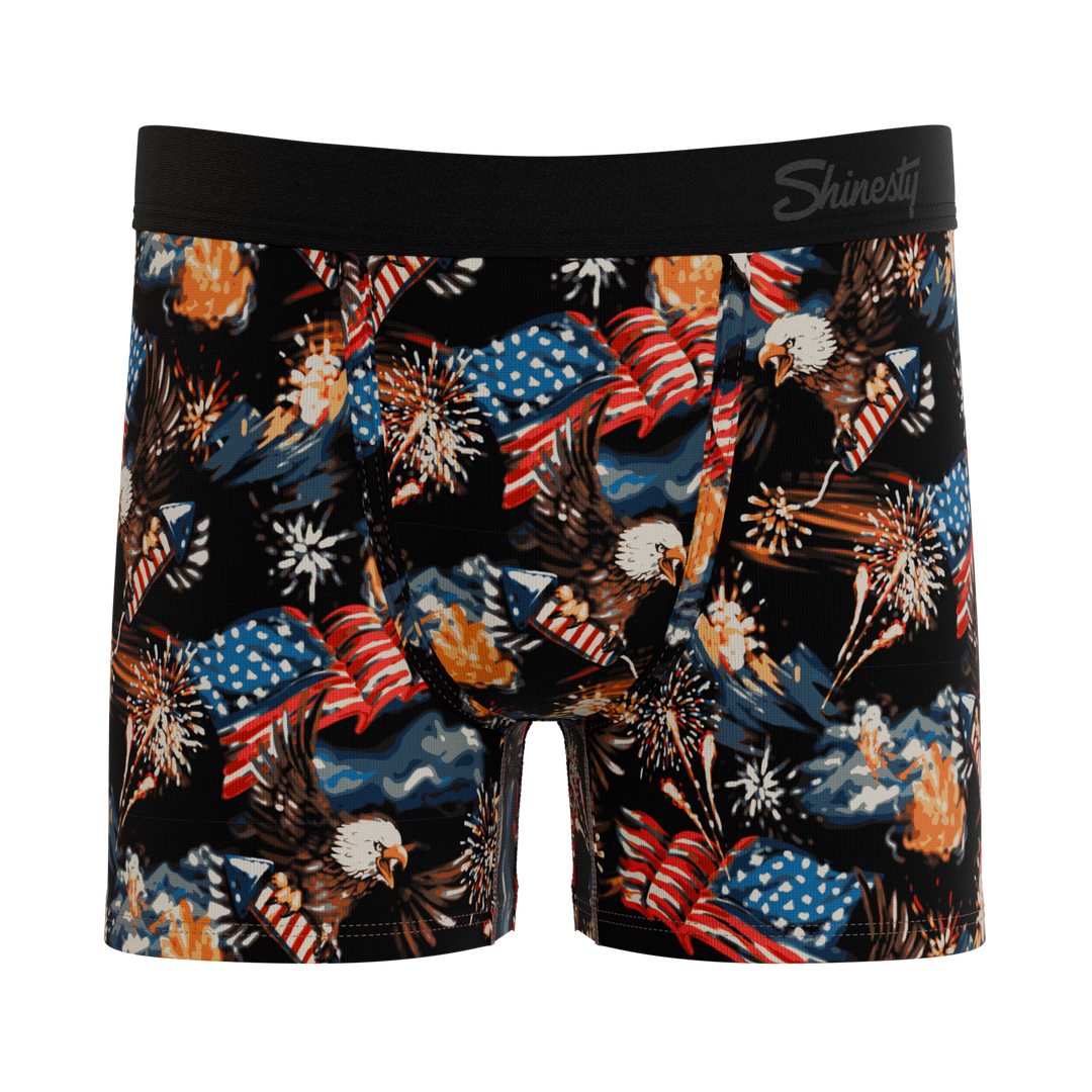 The Declaration | Americana Eagles Boy's Boxer Briefs