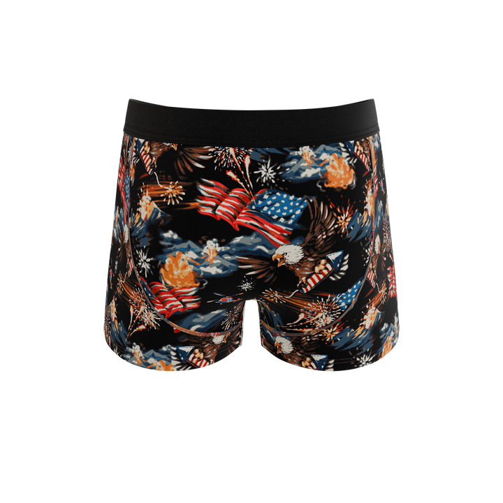 The Declaration | Americana Eagles Ball Hammock® Pouch Trunks Underwear