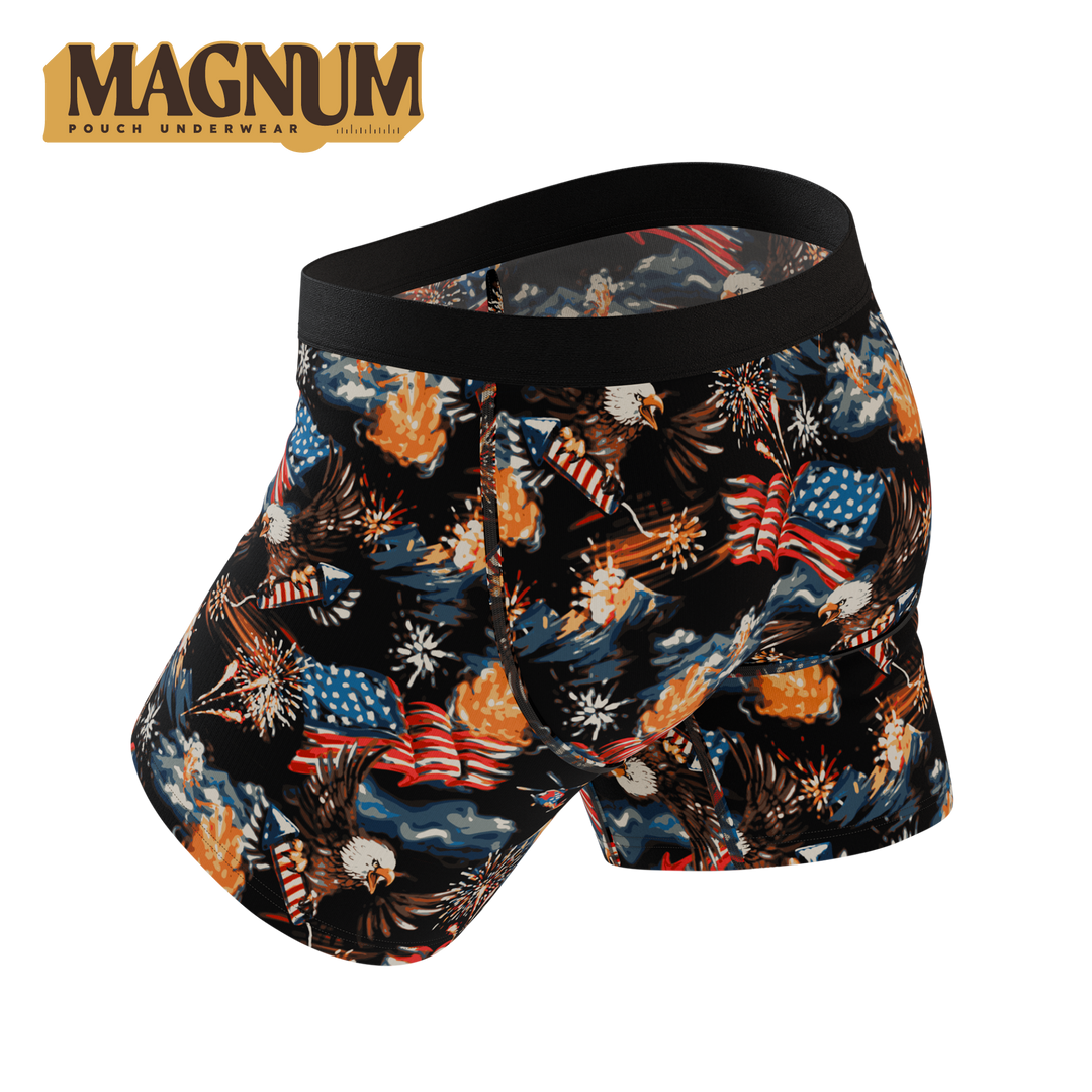 The Declaration | Americana Eagles Ball Hammock® Magnum Big Pouch Underwear