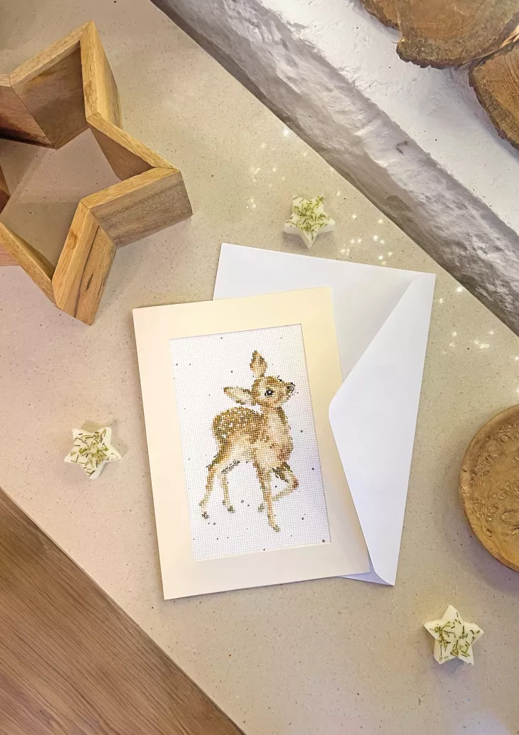 Deerly Loved - Thread XGC58-TP Counted Cross Stitch Kit