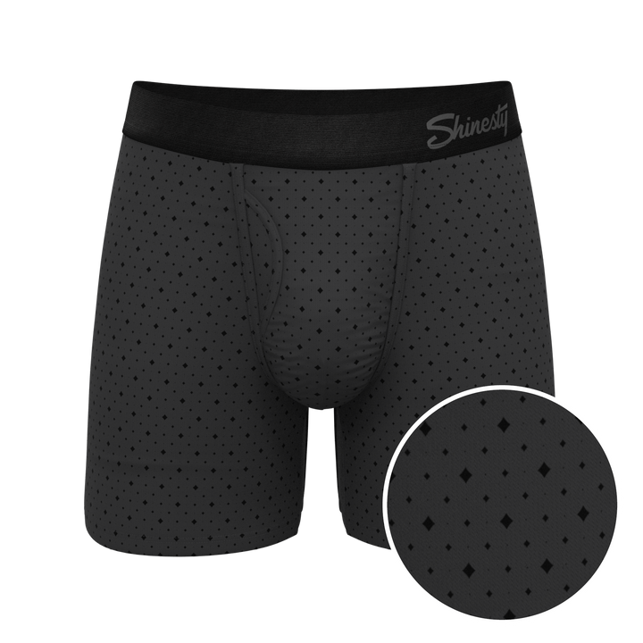 The Diamond Dog | Micro Diamonds Ball Hammock® Pouch Underwear With Fly