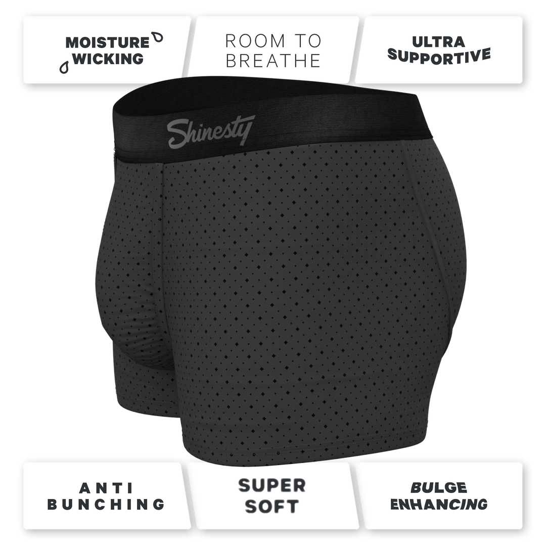 The Diamond Dog | Micro Diamonds Ball Hammock® Pouch Trunks Underwear