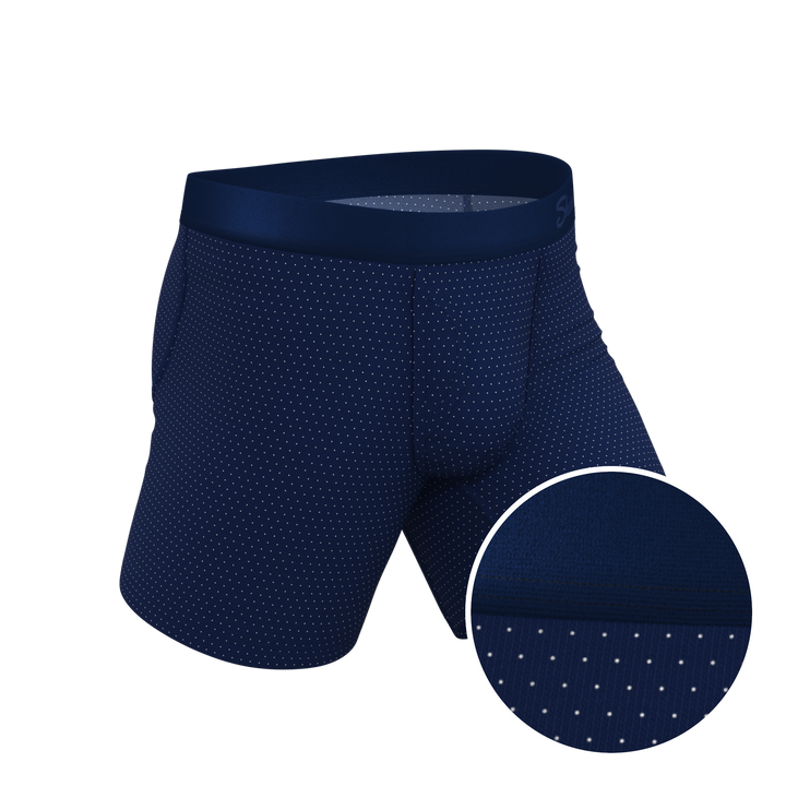 The Dot Your Thighs | Micro Dots Ball Hammock® Pouch Underwear With Fly